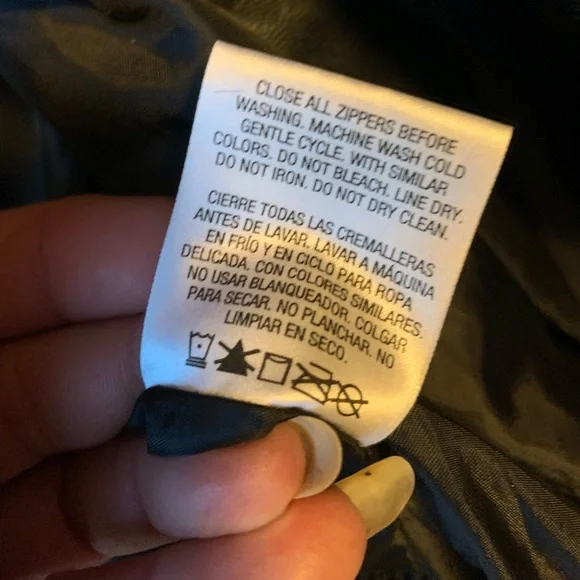 🔥 NWOT Black Faux leather cropped moto jacket - XS - Picture 8 of 15